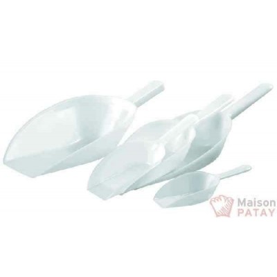 MATERIEL DE BOULANGER : PELLE A MESURER PLASTIQUE 0.85L