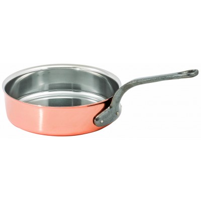 SAUTEUSE CYLCUIVRERE/INOX SANS COUVERCLE-16 