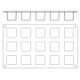 GASTROFLEX 15 CUBES 35MM
