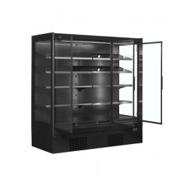 SOFRACA - VITRINE MURALE NOIRE - 680 MM