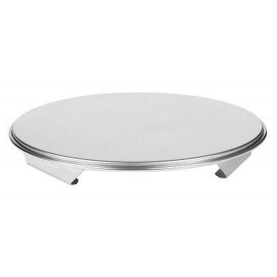 PETITS USTENSILES : PLATEAU TOURNANT INOX 300X38MM