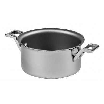 BATTERIE DE CUISINE CUIVRE : MINI-MARMITE INOX D 90 MM