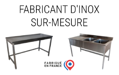 Table Inox - 700 x 600 mm - Matériel cuisine professionnel